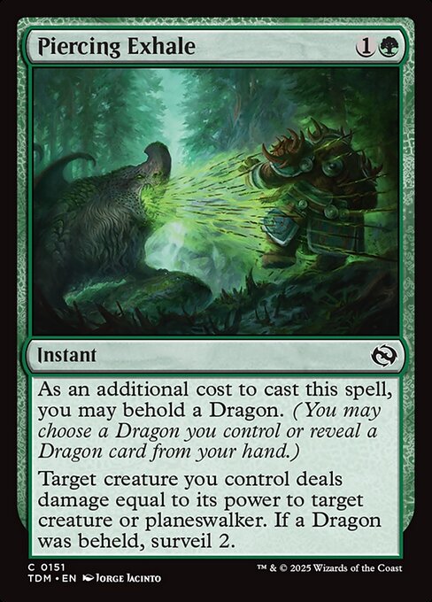 Piercing Exhale - Tarkir: Dragonstorm