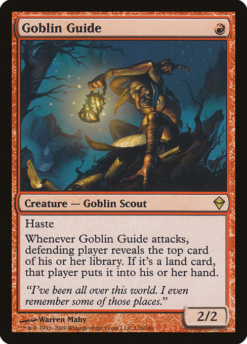 Goblin Guide - Zendikar