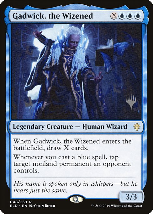 Gadwick, the Wizened - Throne of Eldraine Promos