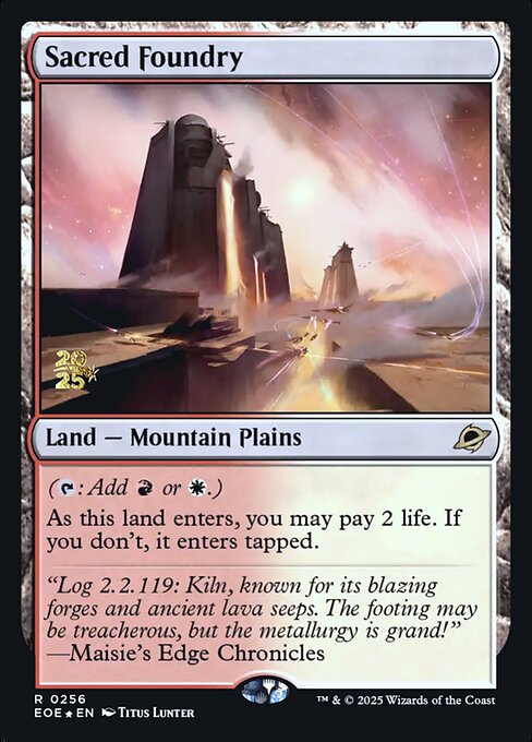 Sacred Foundry - Edge of Eternities Promos
