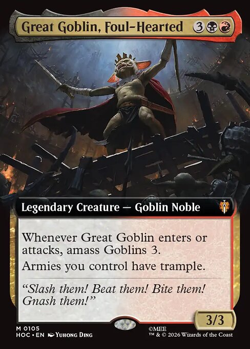 Great Goblin, Foul-Hearted - The Hobbit Eternal