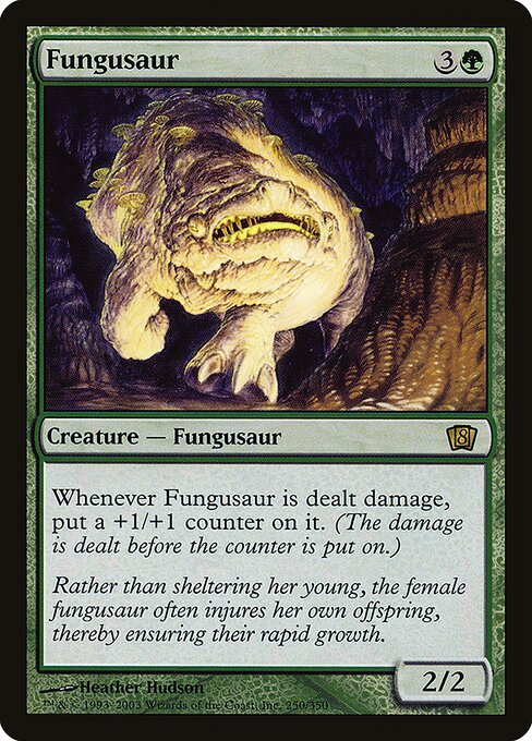 Fungusaur - Eighth Edition - Promo Foil