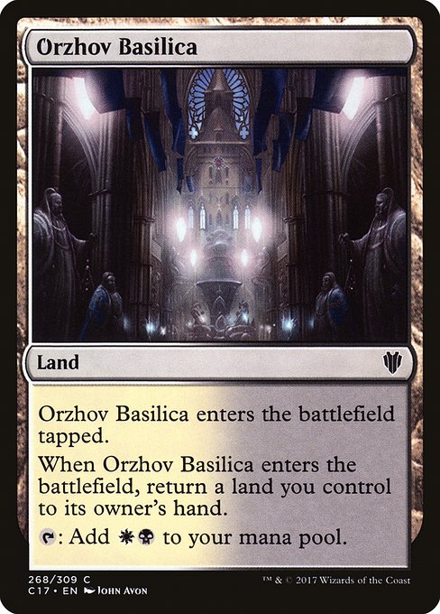 Orzhov Basilica - Commander 2017