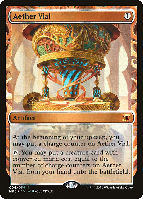 Aether Vial - Kaladesh Inventions - Promo Foil