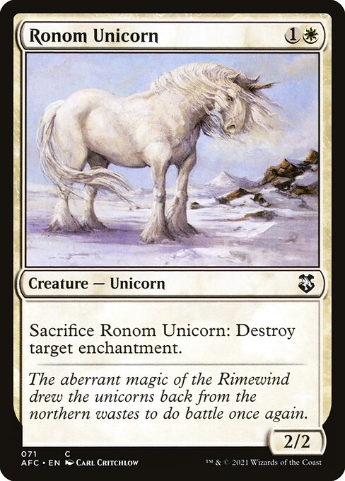 Ronom Unicorn - Forgotten Realms Commander