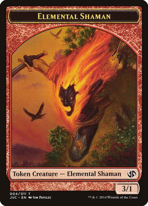 Elemental Shaman - Duel Decks Anthology: Jace vs. Chandra Tokens