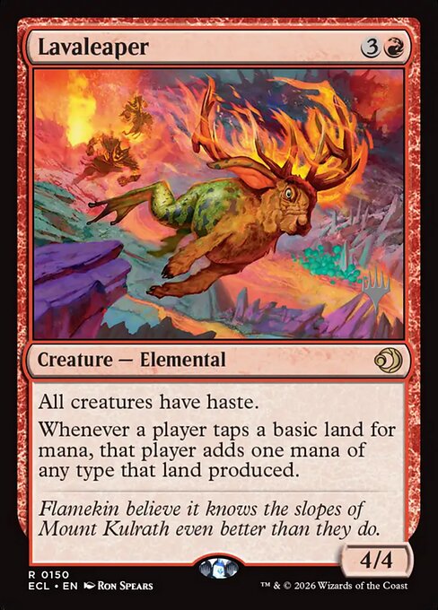 Lavaleaper - Lorwyn Eclipsed Promos