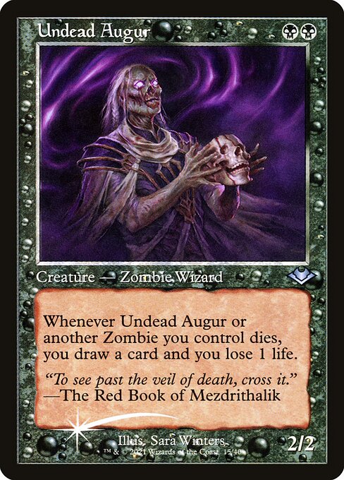 Undead Augur - Modern Horizons 1 Timeshifts - Promo Foil