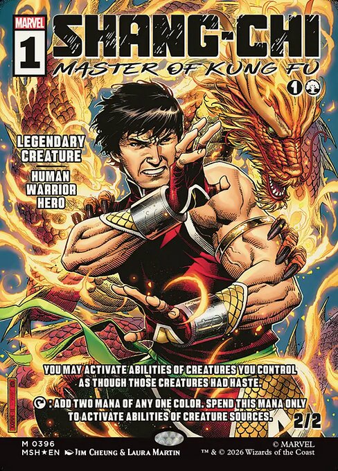 Shang-Chi, Master of Kung Fu - Marvel Super Heroes - Borderless