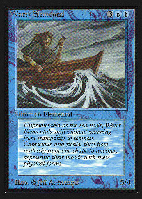 Water Elemental - Intl. Collectors' Edition