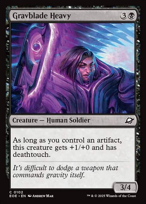 Gravblade Heavy - Edge of Eternities