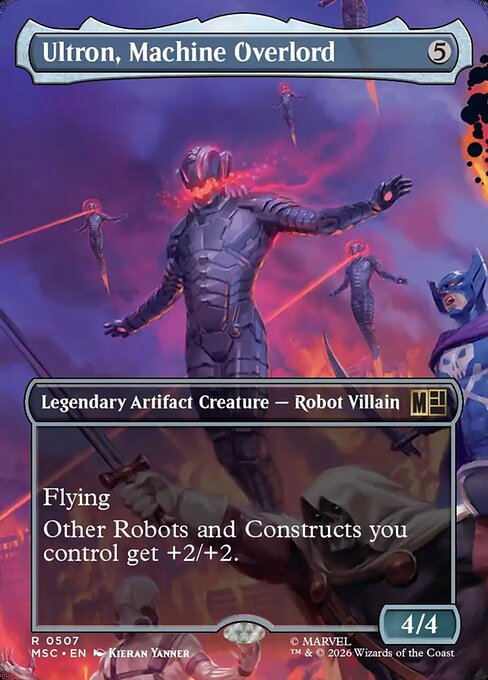 Ultron, Machine Overlord - Marvel Super Heroes Commander - Borderless