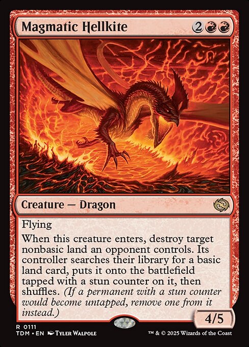 Magmatic Hellkite - Tarkir: Dragonstorm