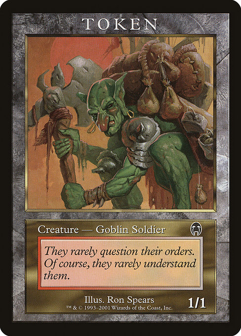 Goblin Soldier - Magic Player Rewards 2001