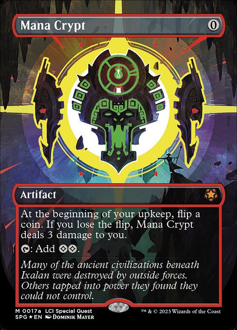 Mana Crypt - Special Guests - Neon Ink, Borderless