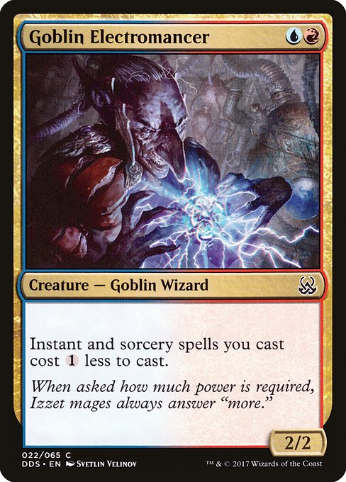 Goblin Electromancer - Duel Decks: Mind vs. Might