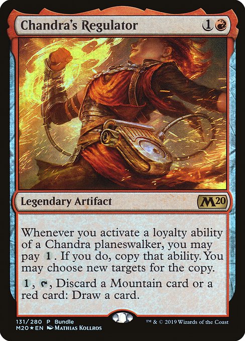 Chandra's Regulator - Core Set 2020 Promos