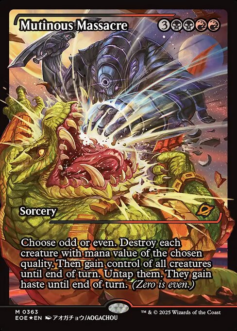 Mutinous Massacre - Edge of Eternities - Showcase