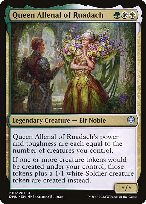 Queen Allenal of Ruadach - Dominaria United