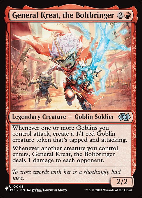 General Kreat, the Boltbringer - The List