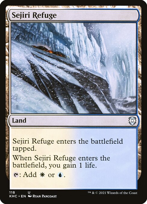 Sejiri Refuge - Kaldheim Commander