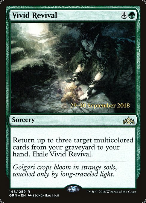 Vivid Revival - Guilds of Ravnica Promos