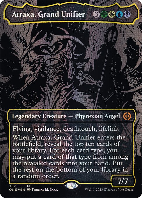 Atraxa, Grand Unifier - Phyrexia: All Will Be One - Oil Slick