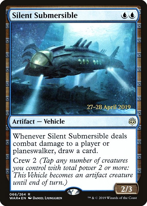 Silent Submersible - War of the Spark Promos