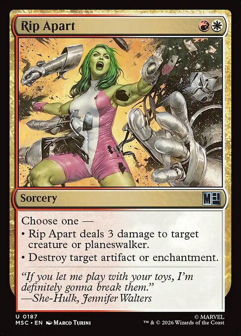Rip Apart - Marvel Super Heroes Commander