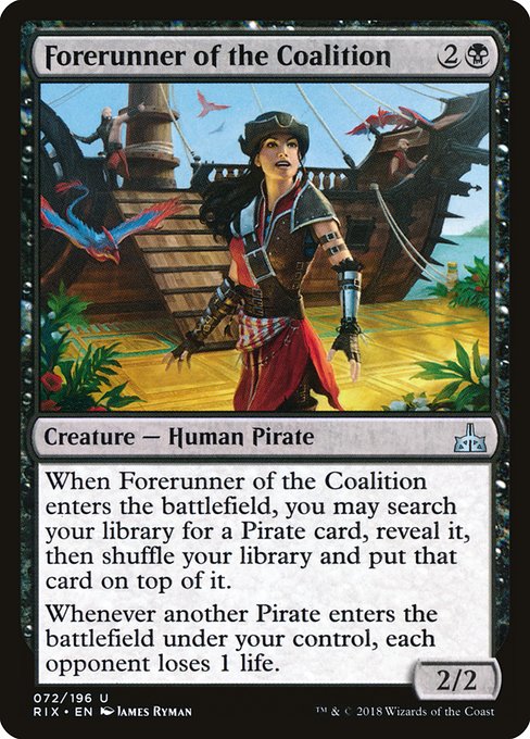 Forerunner of the Coalition - Rivals of Ixalan