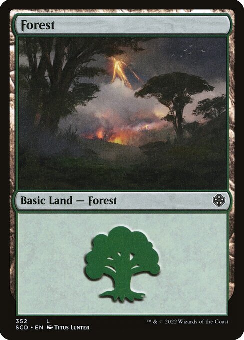 Forest - Starter Commander Decks
