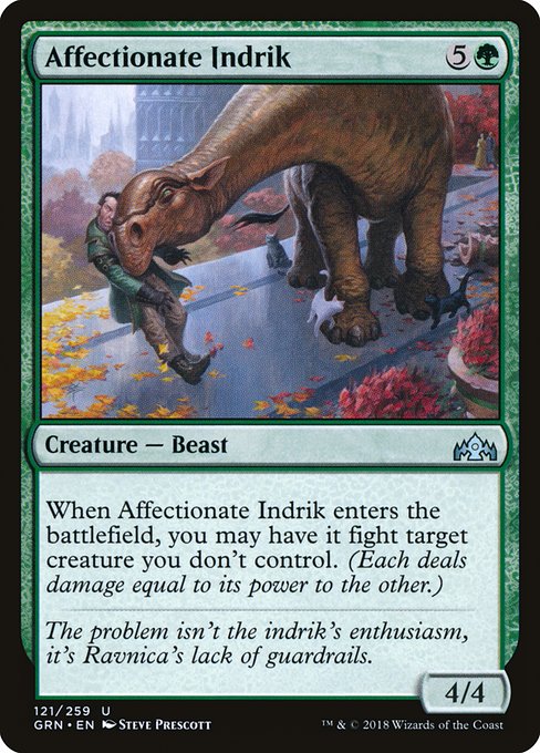 Affectionate Indrik - Guilds of Ravnica