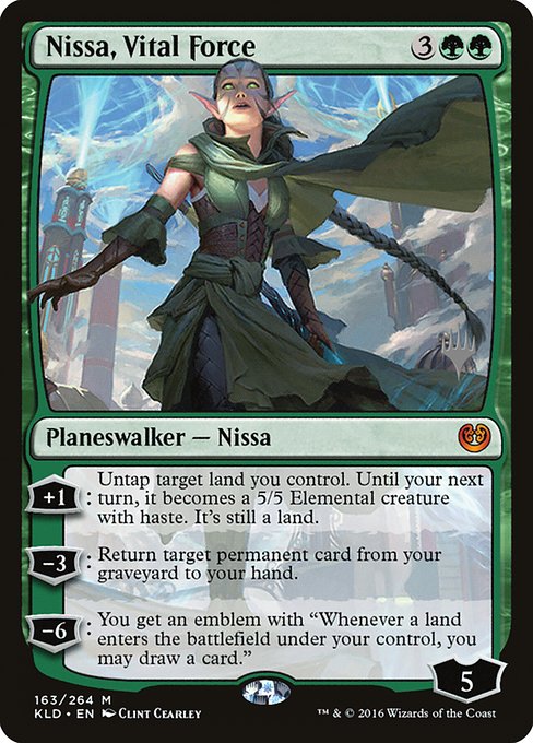 Nissa, Vital Force - Kaladesh Promos