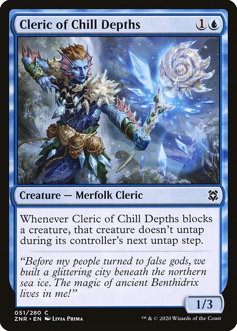 Cleric of Chill Depths - Zendikar Rising