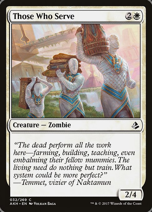 Those Who Serve - Amonkhet