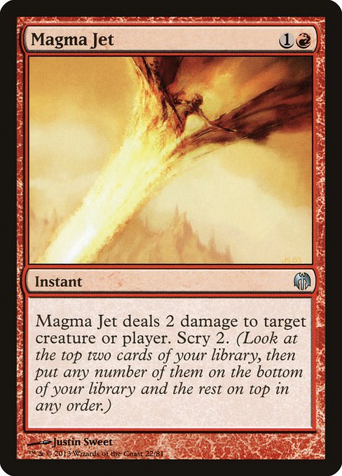 Magma Jet - Duel Decks: Heroes vs. Monsters