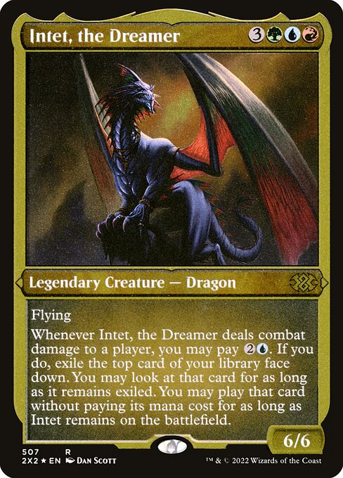 Intet, the Dreamer - Double Masters 2022 - Etched Foil