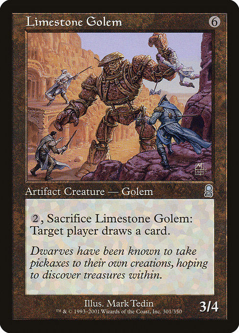 Limestone Golem - Odyssey