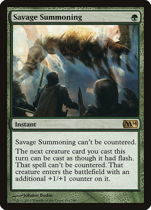 Savage Summoning - Magic 2014