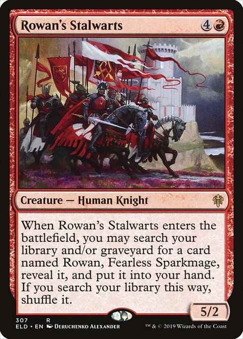 Rowan's Stalwarts - Throne of Eldraine