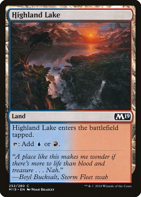 Highland Lake - Core Set 2019