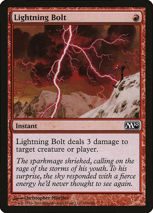 Lightning Bolt - Magic Player Rewards 2009