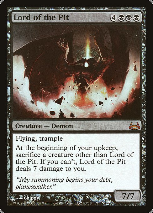 Lord of the Pit - Duel Decks: Divine vs. Demonic - Promo Foil