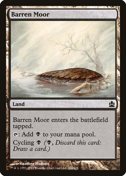 Barren Moor - Commander 2011