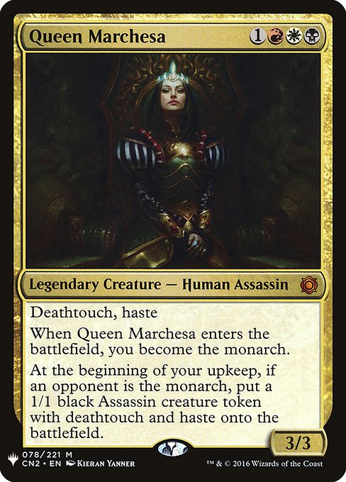 Queen Marchesa - The List