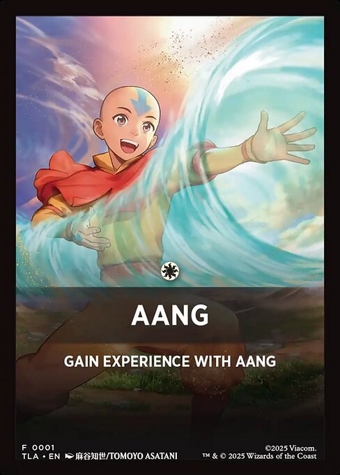 Aang - Avatar: The Last Airbender Jumpstart Front Cards