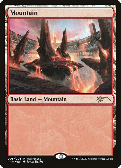 Mountain - MagicFest 2020 - Promo Foil