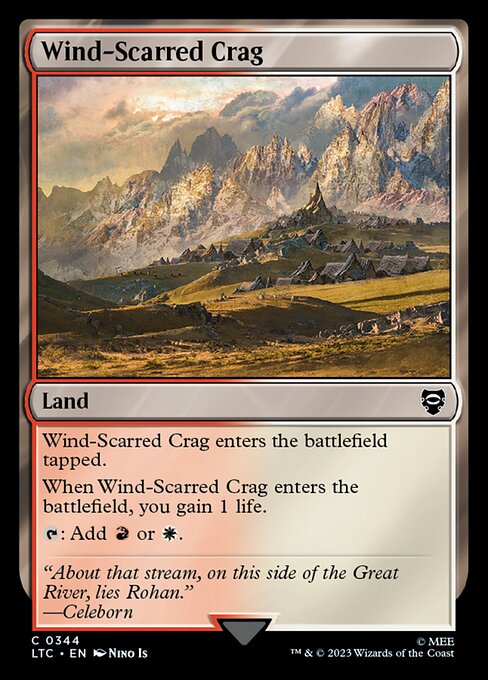 Wind-Scarred Crag - Tales of Middle-earth Commander