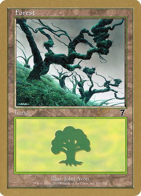 Forest - World Championship Decks 2002