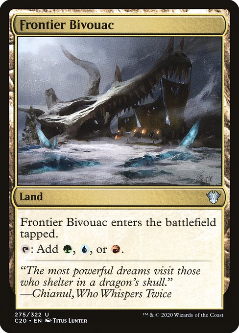 Frontier Bivouac - Commander 2020